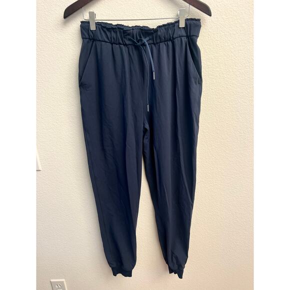 Lululemon Stretch High-Rise Jogger Navy 28" inseam size 8 - Picture 3 of 8